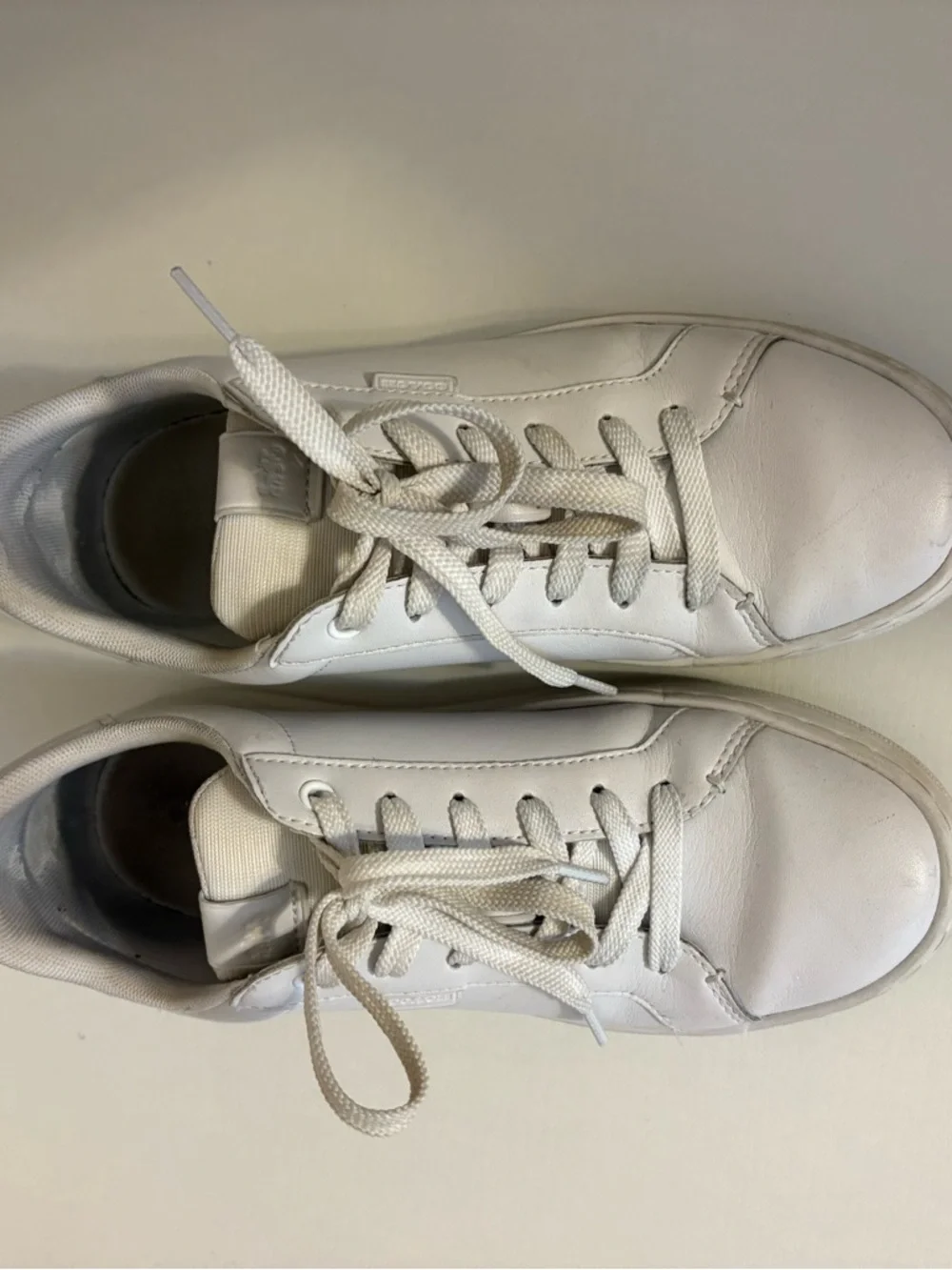 Coach White Leather Sneakers - Picture 2 of 5